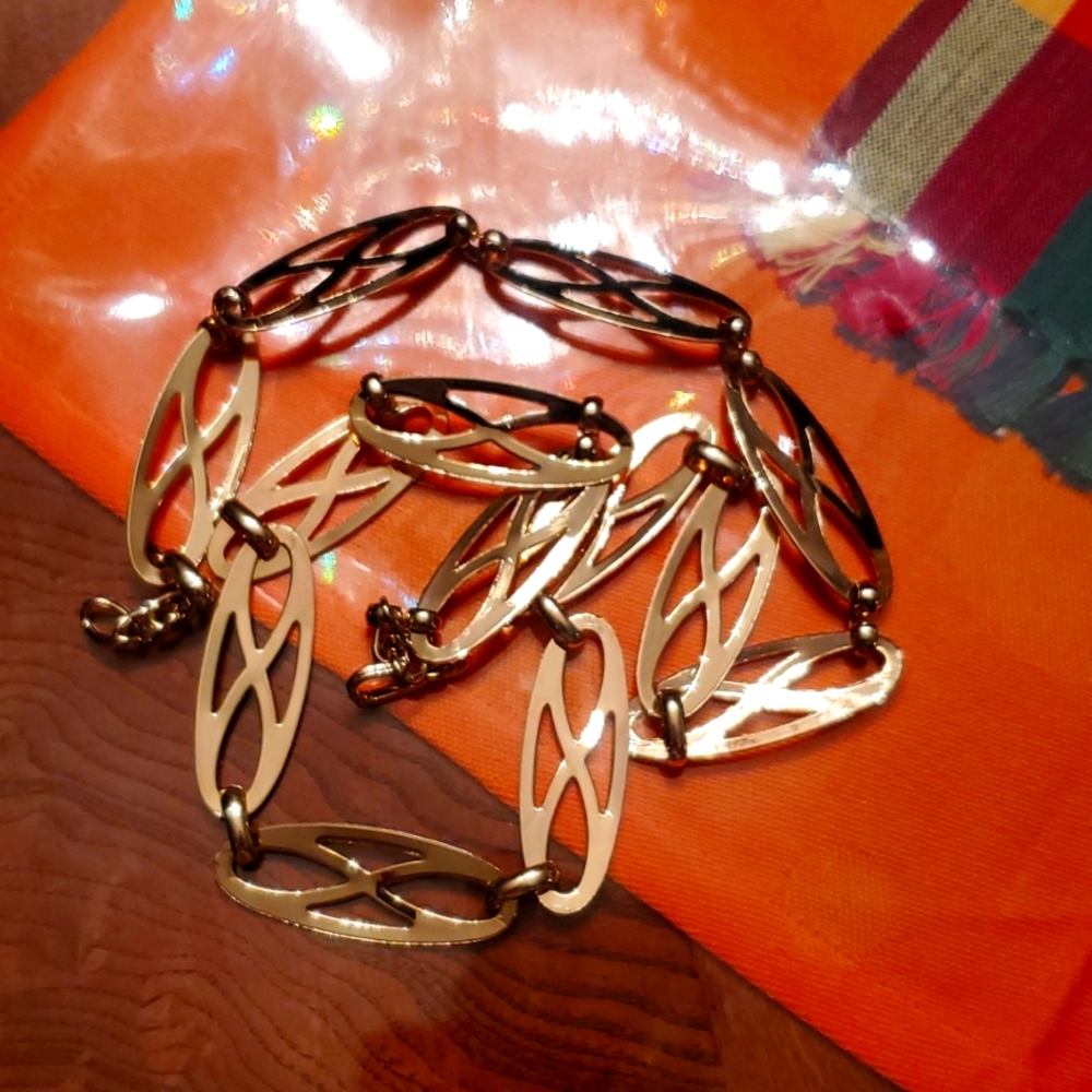 Gold Color Fashion Belt